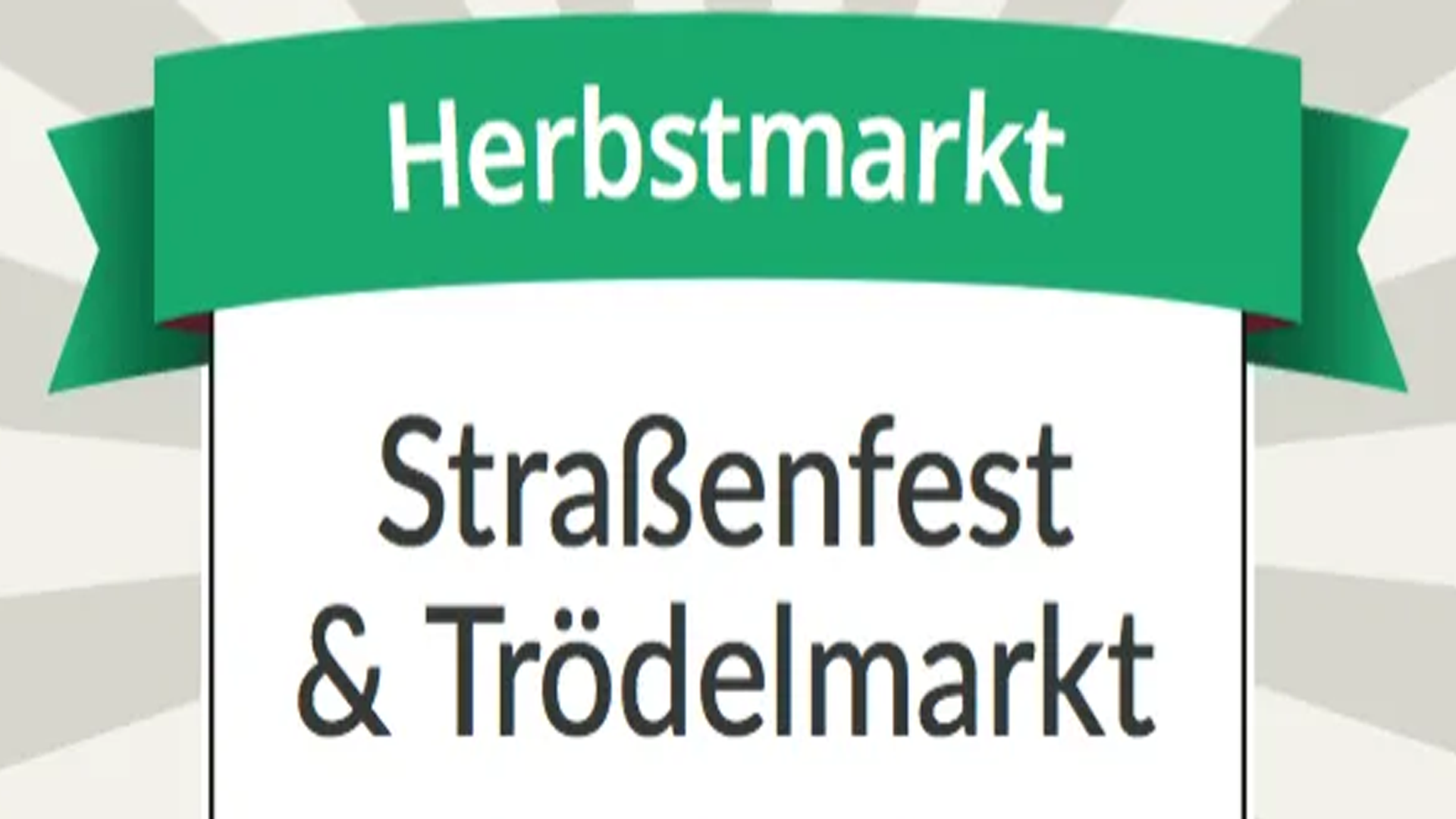 Herbstfest auf der Hindenburgstrasse 26