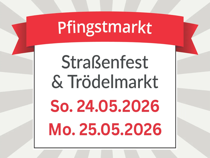 PFINGSTSONNTAG AUF DER HINDENBURGSTRASSE am 24.05.26