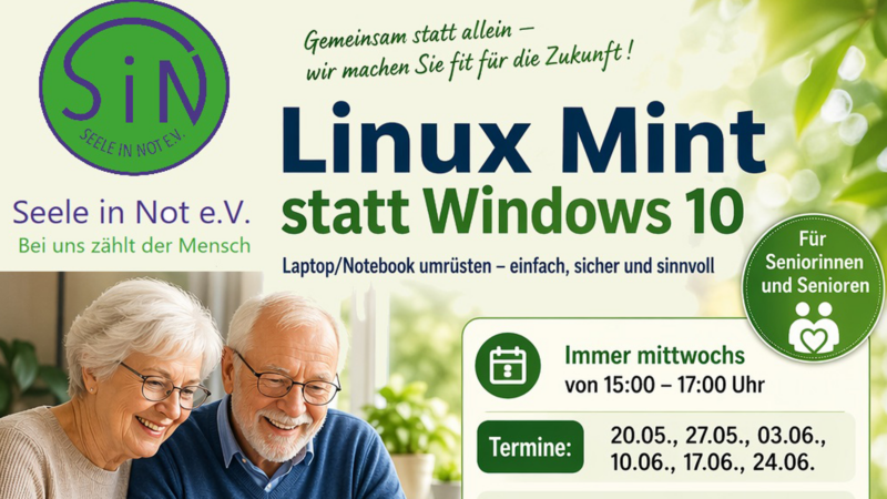 LINUX MINT-statt Windows 10